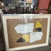 Pamono Mixed Media Drawing, 1970s, Paper> Abstraction