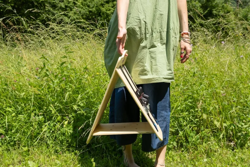 Clearance Pamono Mökki Triangular Bird Feeder by Andrea Pregl