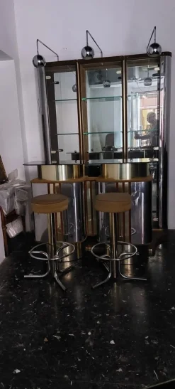 Pamono Mobile Bar, 1970s, Set of 3><noscript><img width=