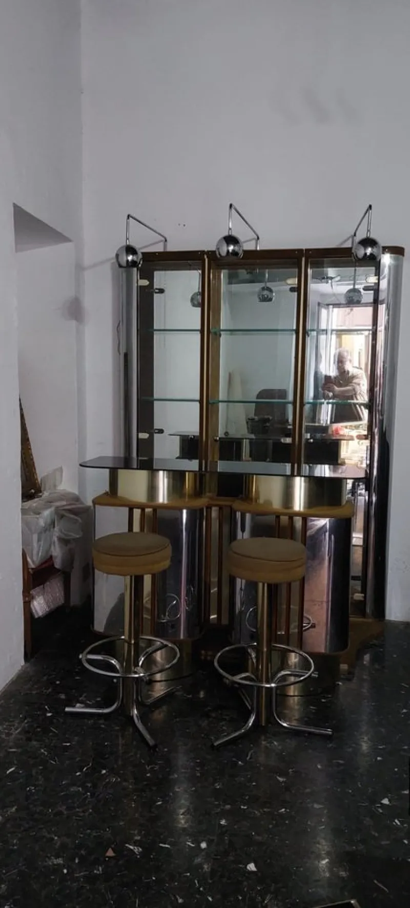 Pamono Mobile Bar, 1970s, Set of 3> Cabinets & Wardrobes