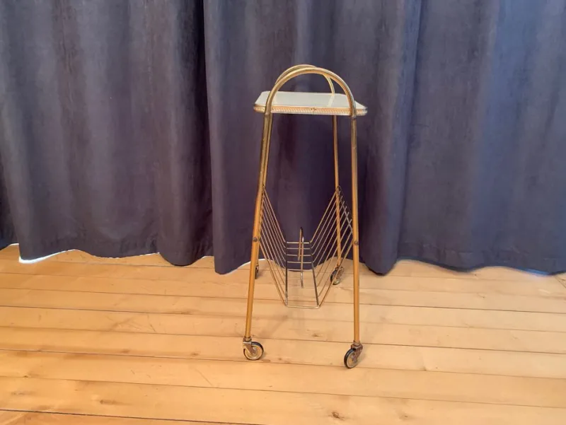 Pamono Mobile Newspaper Holder, 1960s> Magazine Racks