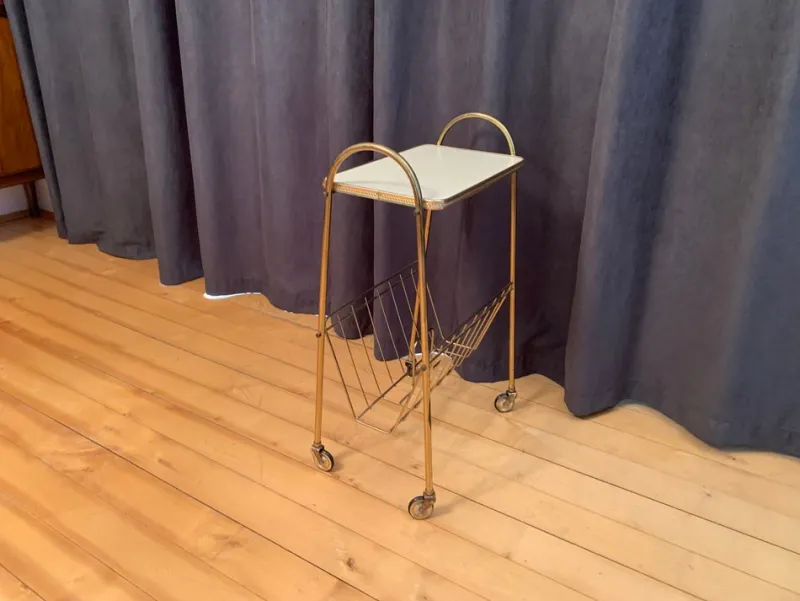 Pamono Mobile Newspaper Holder, 1960s> Magazine Racks