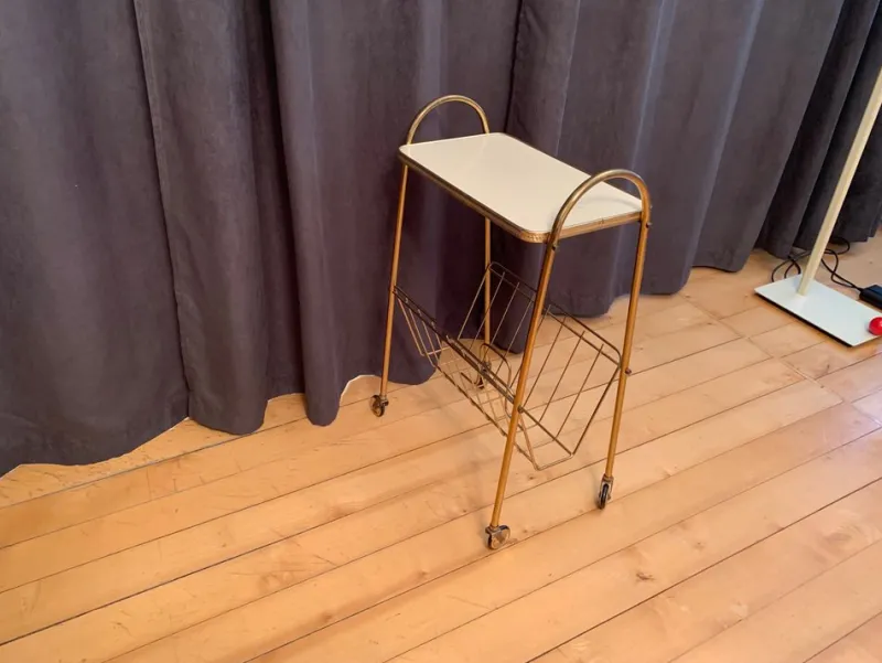 Pamono Mobile Newspaper Holder, 1960s> Magazine Racks
