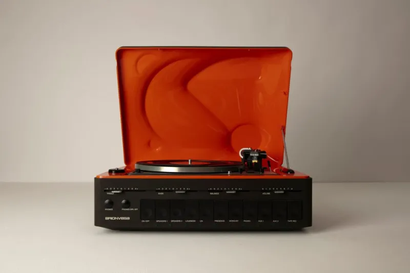 Sale Pamono Mod. Concept 101 Turntable by Richard Sapper, 1970s, Set of 3