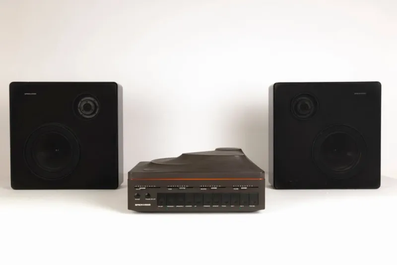 Sale Pamono Mod. Concept 101 Turntable by Richard Sapper, 1970s, Set of 3