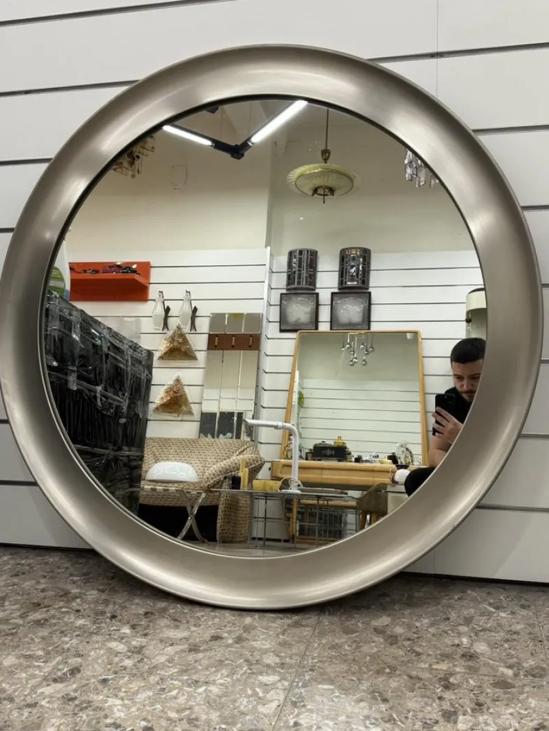 Outlet Pamono Mod. Narcissus Wall Mirror by Sergio Mazza for Artemide, 1970s