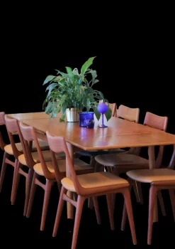 New Pamono Model 370 Boomerang Chair in Teak and Leather by Alfred Christensen for Slagelse Møbelværk, Denmark, 1960s