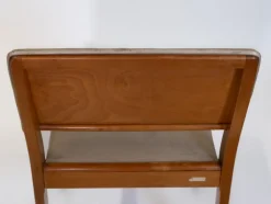 Pamono Model 611 Chair in Birch and Leather by Alvar Aalto, 1950s><noscript><img width=