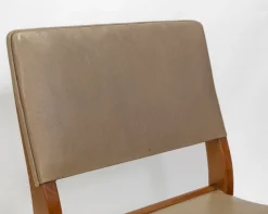Pamono Model 611 Chair in Birch and Leather by Alvar Aalto, 1950s><noscript><img width=