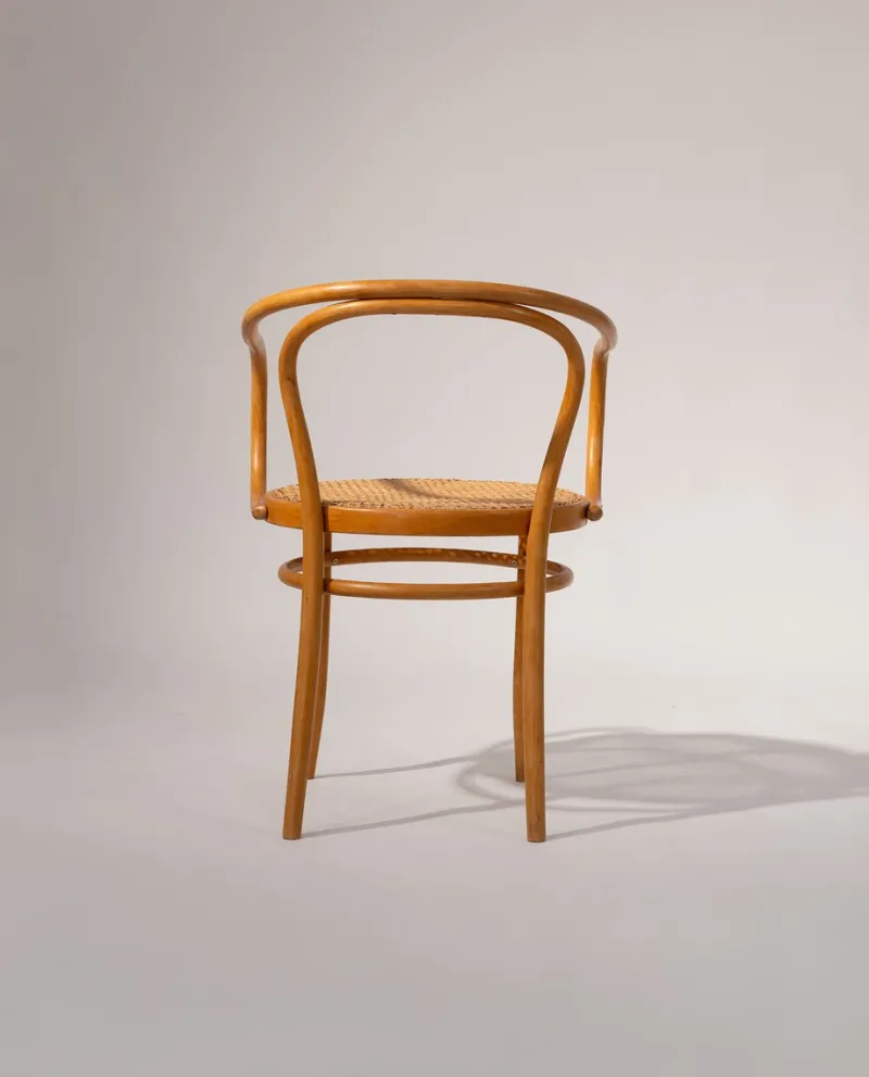 Pamono Model 209 Chairs by Michael Thonet, 1960s, Set of 4> Side Chairs & Dining Chairs