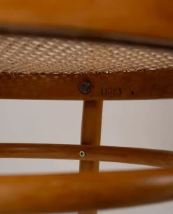 Pamono Model 209 Chairs by Michael Thonet, 1960s, Set of 4><noscript><img width=