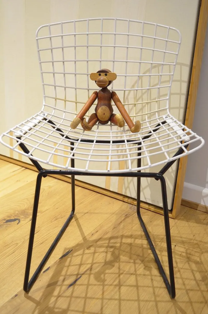 Online Pamono Model 625 Children's Chair attributed to Harry Bertoia for Knoll International, 1950s