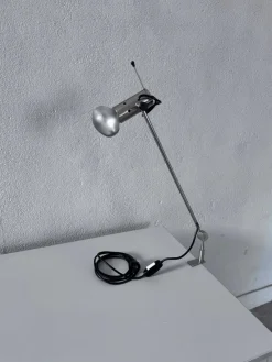 Online Pamono Model 255 Clamp Table Lamp attributed to Tito Agnoli for Oluce, 1950s