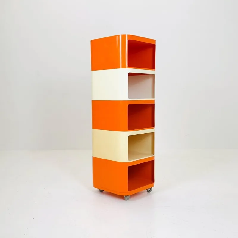 Online Pamono Model 4970 Componibili Square Serving Trolley by Anna Castelli for Kartell, Italy, 1960s