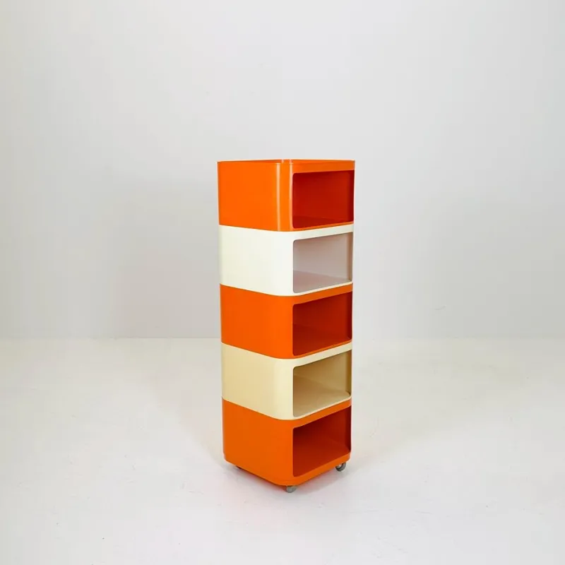 Online Pamono Model 4970 Componibili Square Serving Trolley by Anna Castelli for Kartell, Italy, 1960s