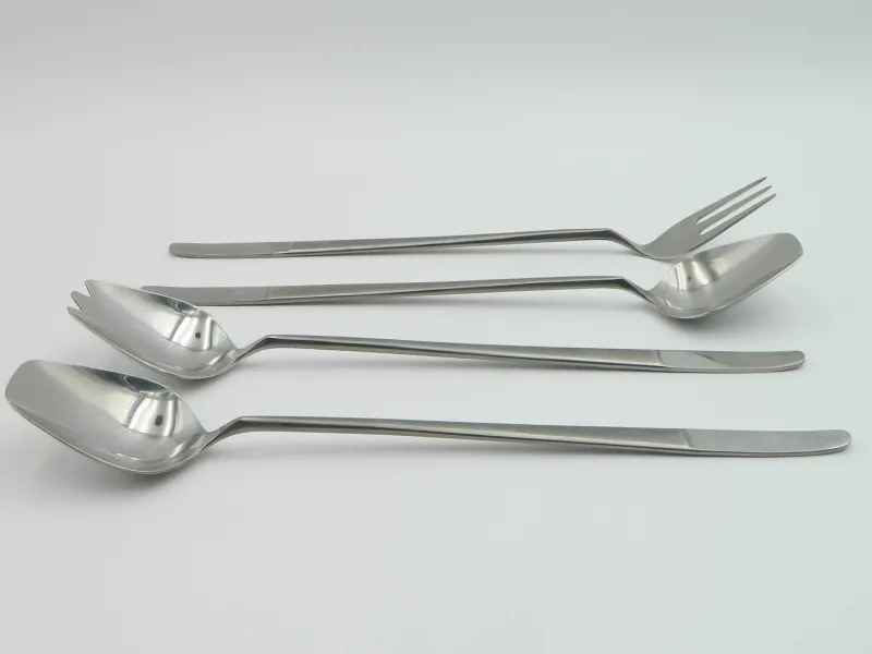 Pamono Model 2070 Cutlery for Six People in Stainless Steel by Helmut Alder for Amboss Austria, 1950s, Set of 28> Cutlery & Serving Utensils