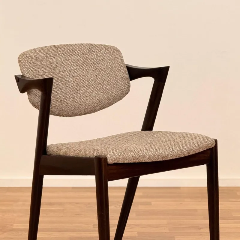 Pamono Model 42 Dining Chairs in Oak from Andersen Møbelfabrik, Denmark, 1950s-1960s, Set of 4> Side Chairs & Dining Chairs
