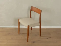 New Pamono Model 77 Dining Room Chairs by Niels Otto Møller for J. L. Møllers, 1950s, Set of 2