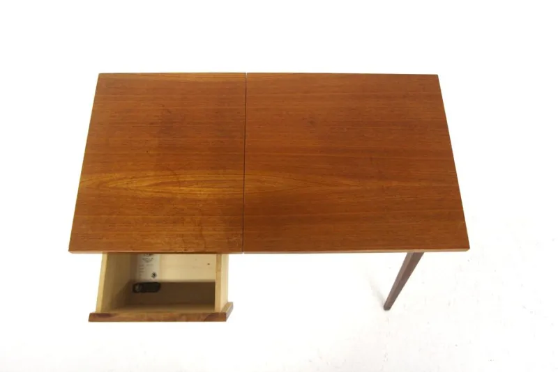 Clearance Pamono Model 6750 Dressing Table in Teak and Glass, Sweden, 1960s
