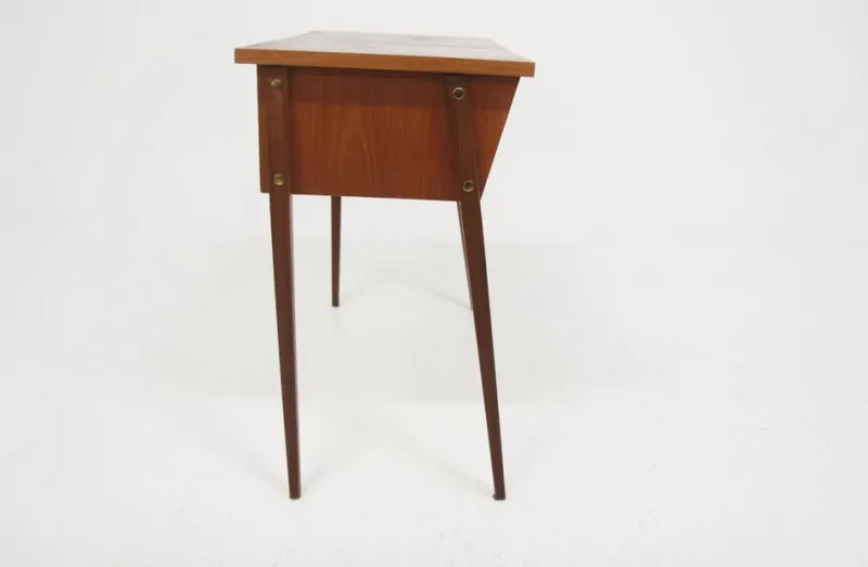 Clearance Pamono Model 6750 Dressing Table in Teak and Glass, Sweden, 1960s