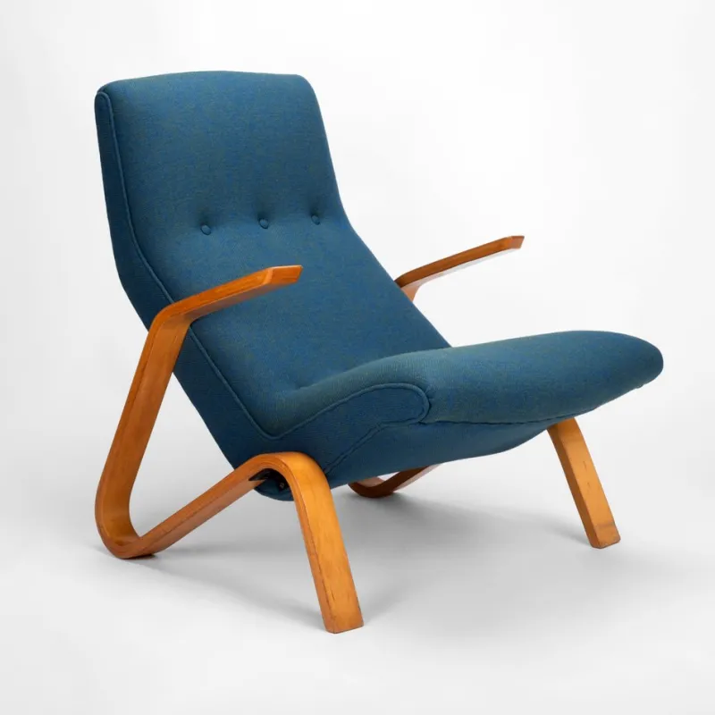 Outlet Pamono Model 61 Grasshopper Lounge Chair by Eero Saarinen for Knoll, 1950s