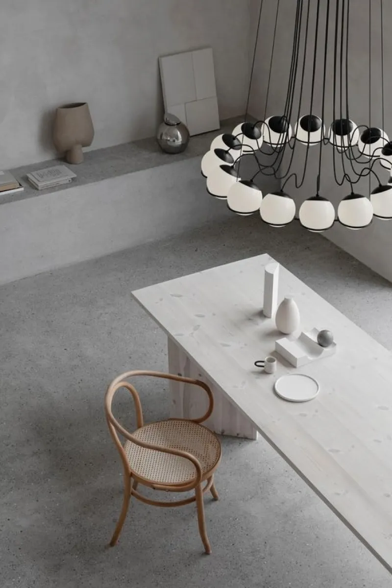 Pamono Model 2109/16/14 Lamp with Champagne Structure by Gino Sarfatti for Astep> Ceiling Lights