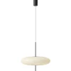Sale Pamono Model 2065 Lamp with White Diffuser and Black Hardware by Gino Sarfatti