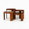 Pamono Model 780 Nesting Tables by Gianfranco Frattini for Cassina, 1960s, Set of 4> Coffee & Side Tables