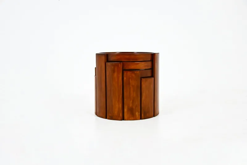 Pamono Model 780 Nesting Tables by Gianfranco Frattini for Cassina, 1960s, Set of 4> Coffee & Side Tables