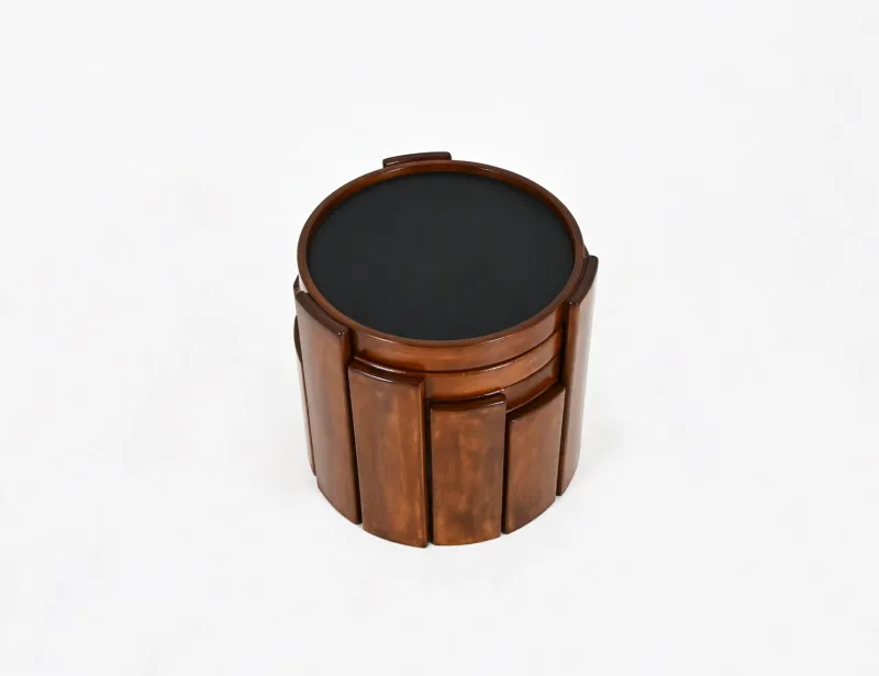 Pamono Model 780 Nesting Tables by Gianfranco Frattini for Cassina, 1960s, Set of 4> Coffee & Side Tables