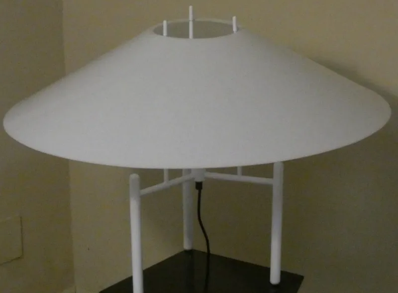 Pamono Model 694 Pagoda Lamp by Elio Martinelli for Martinelli Luce, Italy, 1980s> Table Lamps