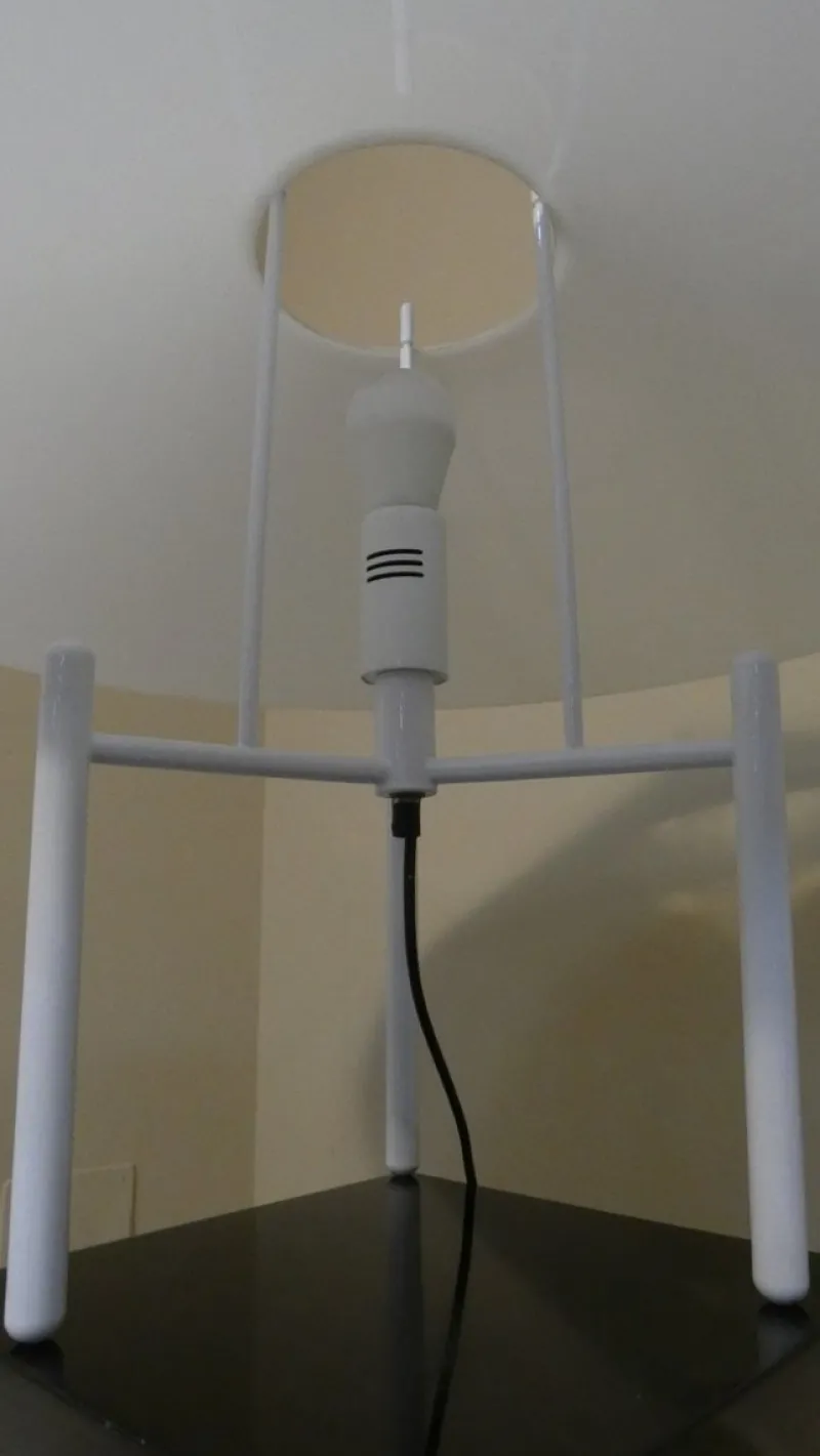 Pamono Model 694 Pagoda Lamp by Elio Martinelli for Martinelli Luce, Italy, 1980s> Table Lamps
