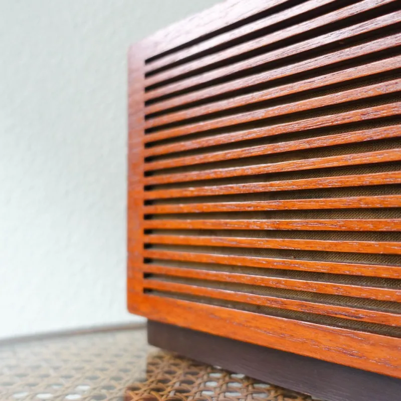 Pamono Model 135 Radio in Teak from Wega, 1960s> Electronics