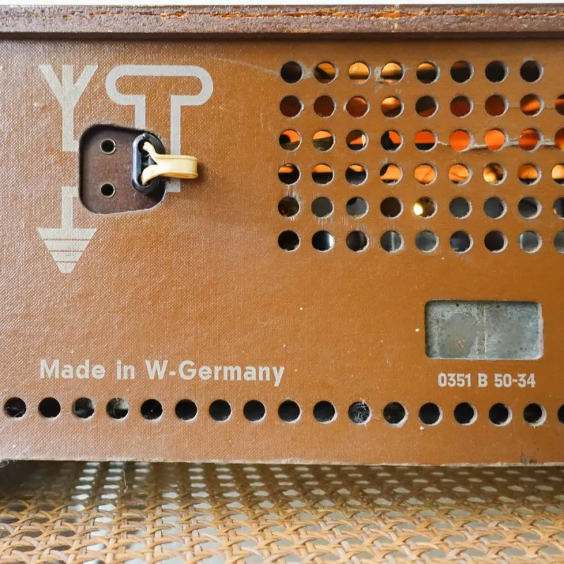 Pamono Model 135 Radio in Teak from Wega, 1960s> Electronics