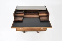 Sale Pamono Model 804 Roll Top Desk attributed to Gianfranco Frattini for Bernini, 1960s