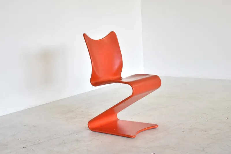 Pamono Model 275 S-Chair by Verner Panton, 1960s> Side Chairs & Dining Chairs