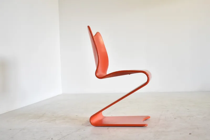 Pamono Model 275 S-Chair by Verner Panton, 1960s> Side Chairs & Dining Chairs