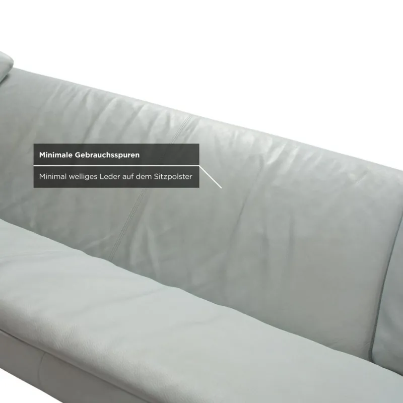 Pamono Model 1900 3-Seater Sofa in Leather from Rolf Benz> Couches & Sofas