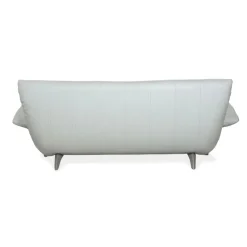 Pamono Model 1900 3-Seater Sofa in Leather from Rolf Benz><noscript><img width=