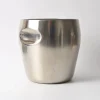 Pamono Model 872 Stainless Steel Wine Cooler from Alessi, 1970s> Ice Buckets & Wine Coolers