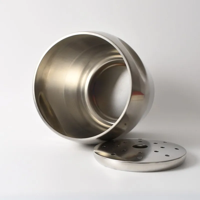 Pamono Model 872 Stainless Steel Wine Cooler from Alessi, 1970s> Ice Buckets & Wine Coolers
