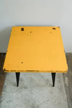 Clearance Pamono Model 55 Table by Xavier Pauchard for Tolix, 1950s