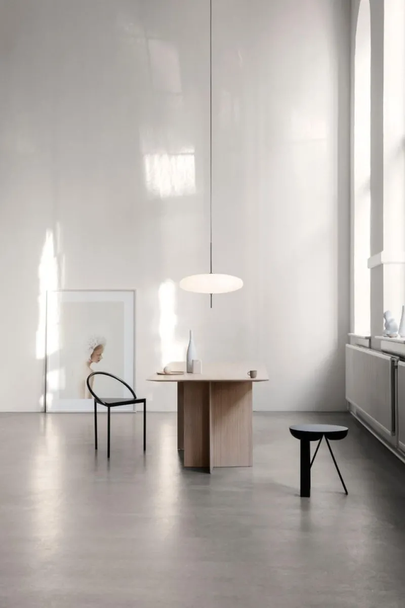 Pamono Model 2065 Table Lamp with Black White Diffuser, Black Hardware & Black Cable by Gino Sarfatti> Table Lamps