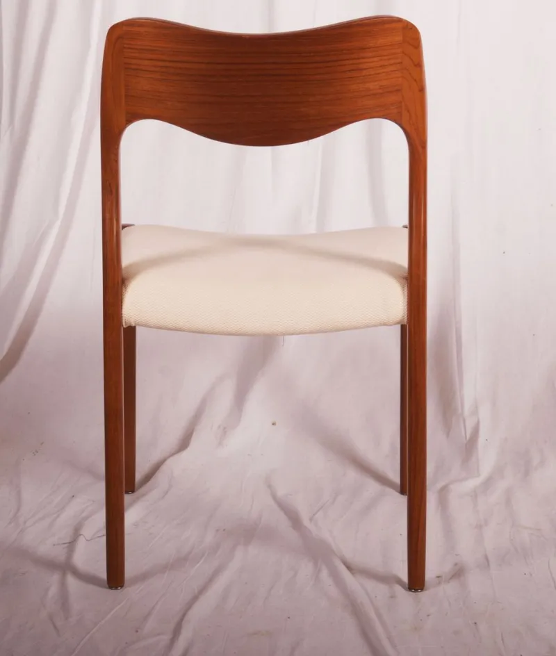 Sale Pamono Model 71 Teak Dining Chairs by Niels Otto Møller for J.L Møllers, 1951, Set of 4