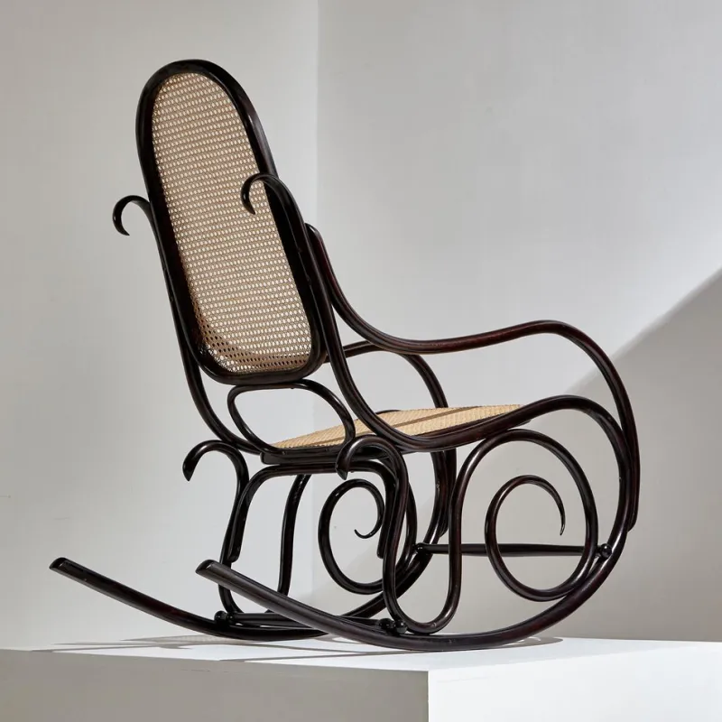 Pamono Model 825 Thonet Rocking Chair by Michael Thonet for Thonet, 1970s> Rocking Chairs