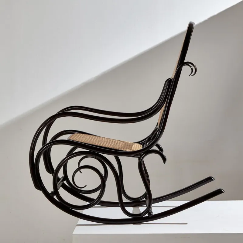 Pamono Model 825 Thonet Rocking Chair by Michael Thonet for Thonet, 1970s> Rocking Chairs