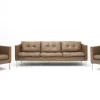 Pamono Model 446 Three-Seater Sofa and Club Chairs by Pierre Paulin for Artifort, 1960s, Set of 3> Living Room Sets