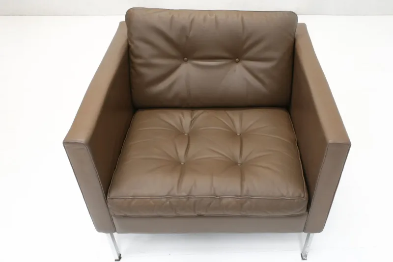 Pamono Model 446 Three-Seater Sofa and Club Chairs by Pierre Paulin for Artifort, 1960s, Set of 3> Living Room Sets