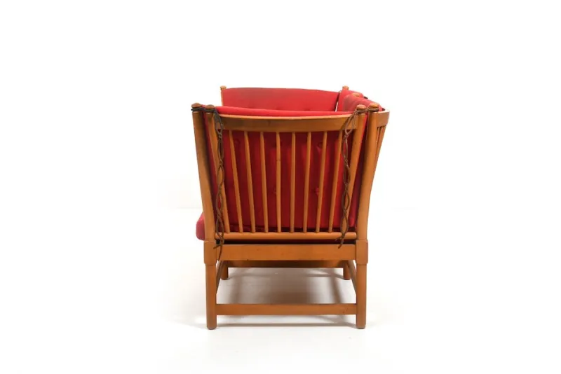 Pamono Model 1789 Tremme Sofa by Børge Mogensen for Fritz Hansen, 1960s> Couches & Sofas