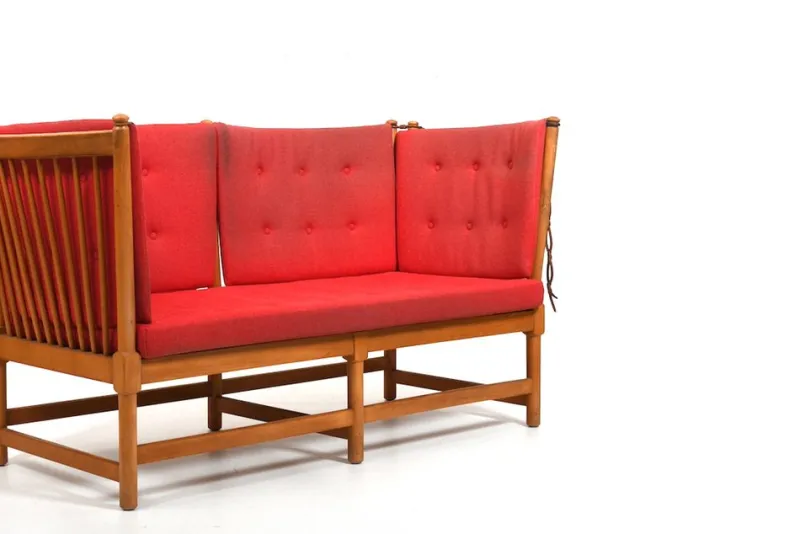Pamono Model 1789 Tremme Sofa by Børge Mogensen for Fritz Hansen, 1960s> Couches & Sofas